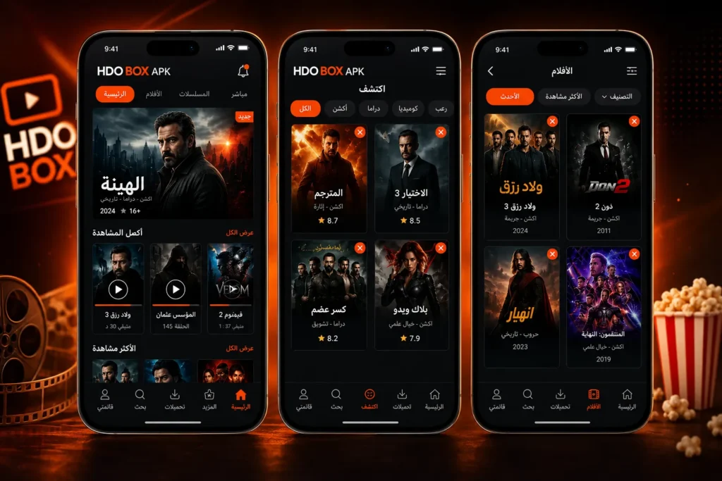 ما هو تطبيق HDO Box Application APK
